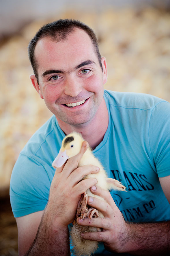 Cédric Mournetas, Éleveur de palmipèdes gras