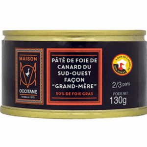 Pâté de Foie de canard du Sud-Ouest façon "Grand-mère" -130g