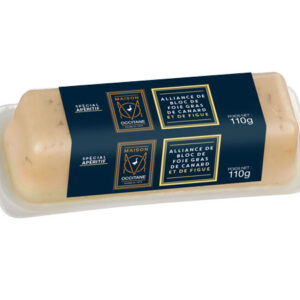 Alliance de bloc de Foie Gras de canard et de figue