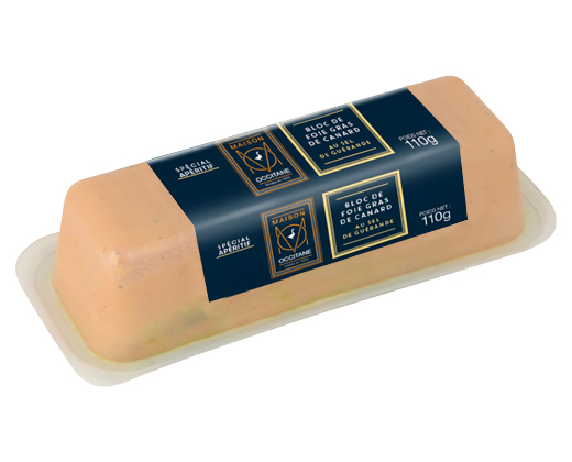 Bloc de Foie Gras de canard mi-cuit au sel de Guérande