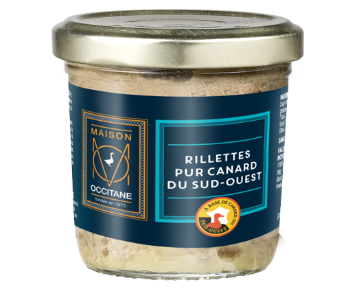 Rillettes pur canard du Sud-Ouest - 90g