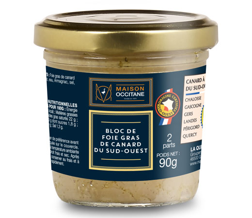 Bloc de Foie Gras de canard du Sud-Ouest