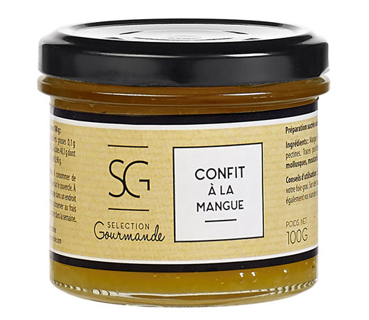 Confit à la mangue