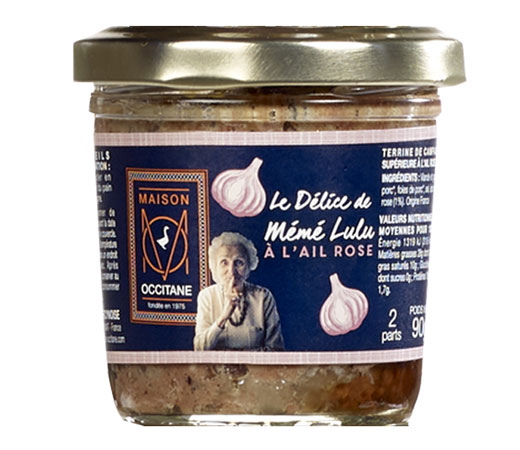 Délice de Mémé Lulu à l'Ail Rose - 90g