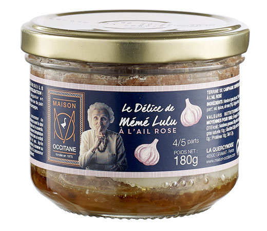 Délice de Mémé Lulu à l'Ail Rose - 180g