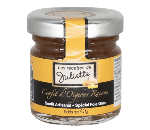Confit d'Oignons Raisins 40g