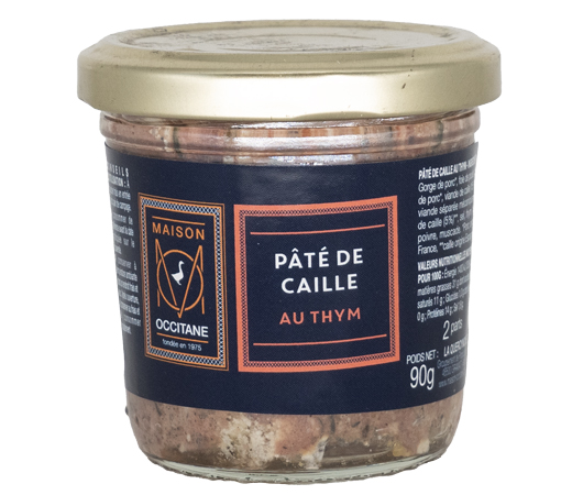 Pâté de Caille au Thym