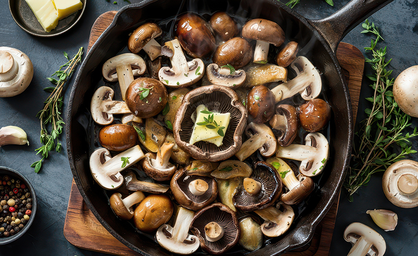 Poêlée de champignons