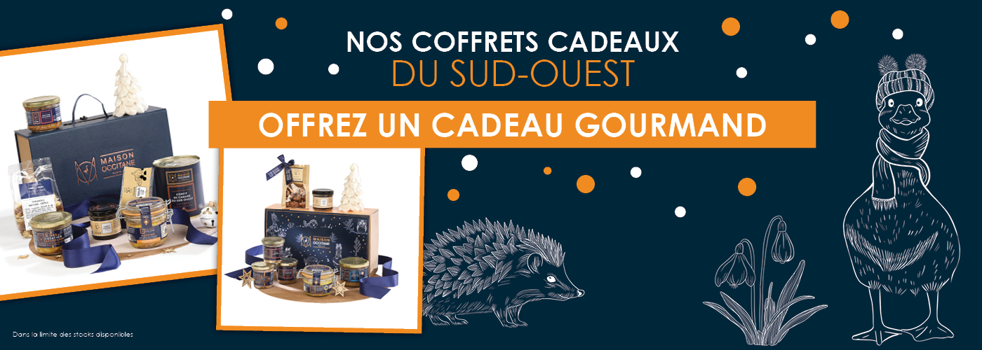 Coffrets cadeaux foies gras