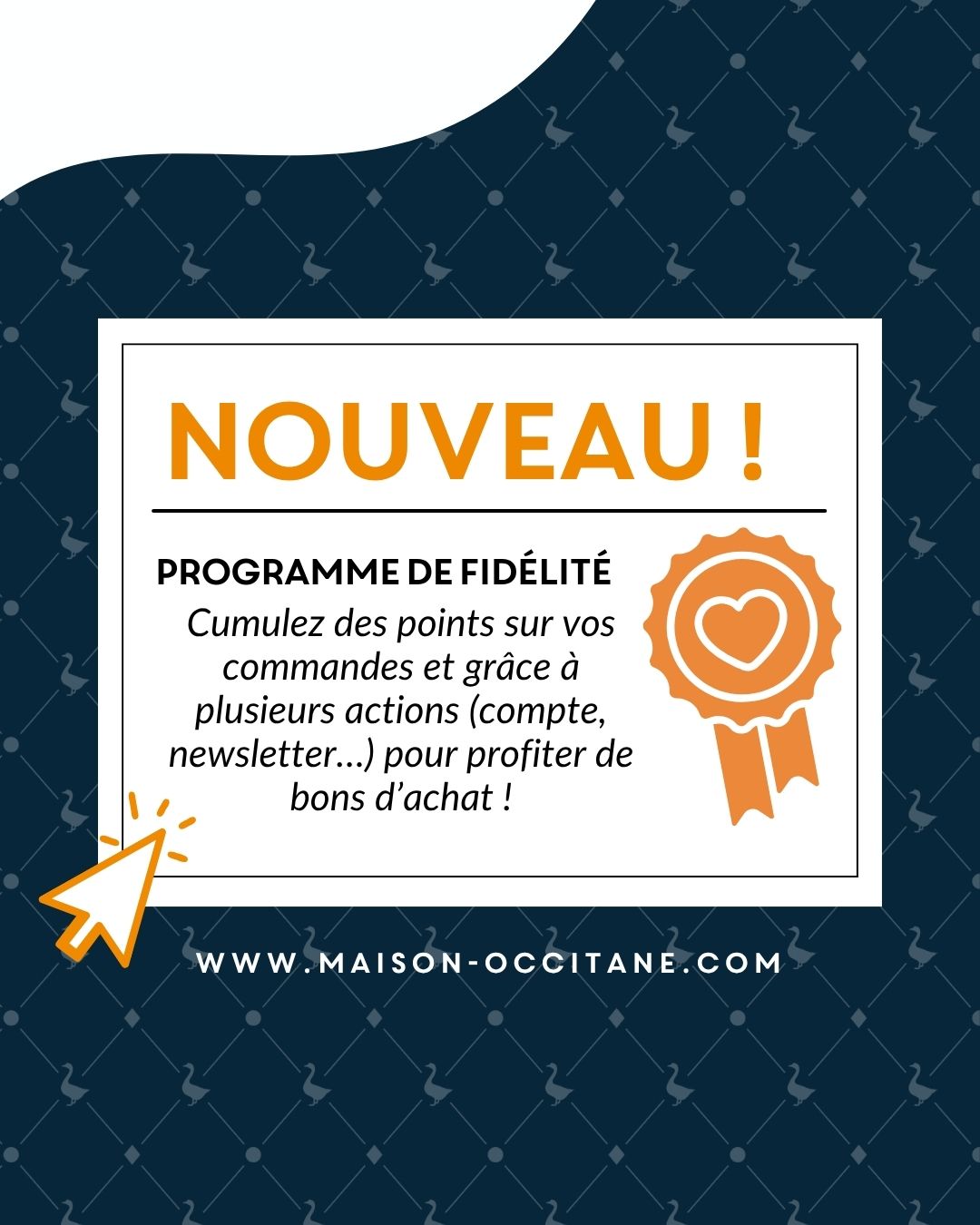 NOUVEAU : Notre programme de fidélité en ligne !