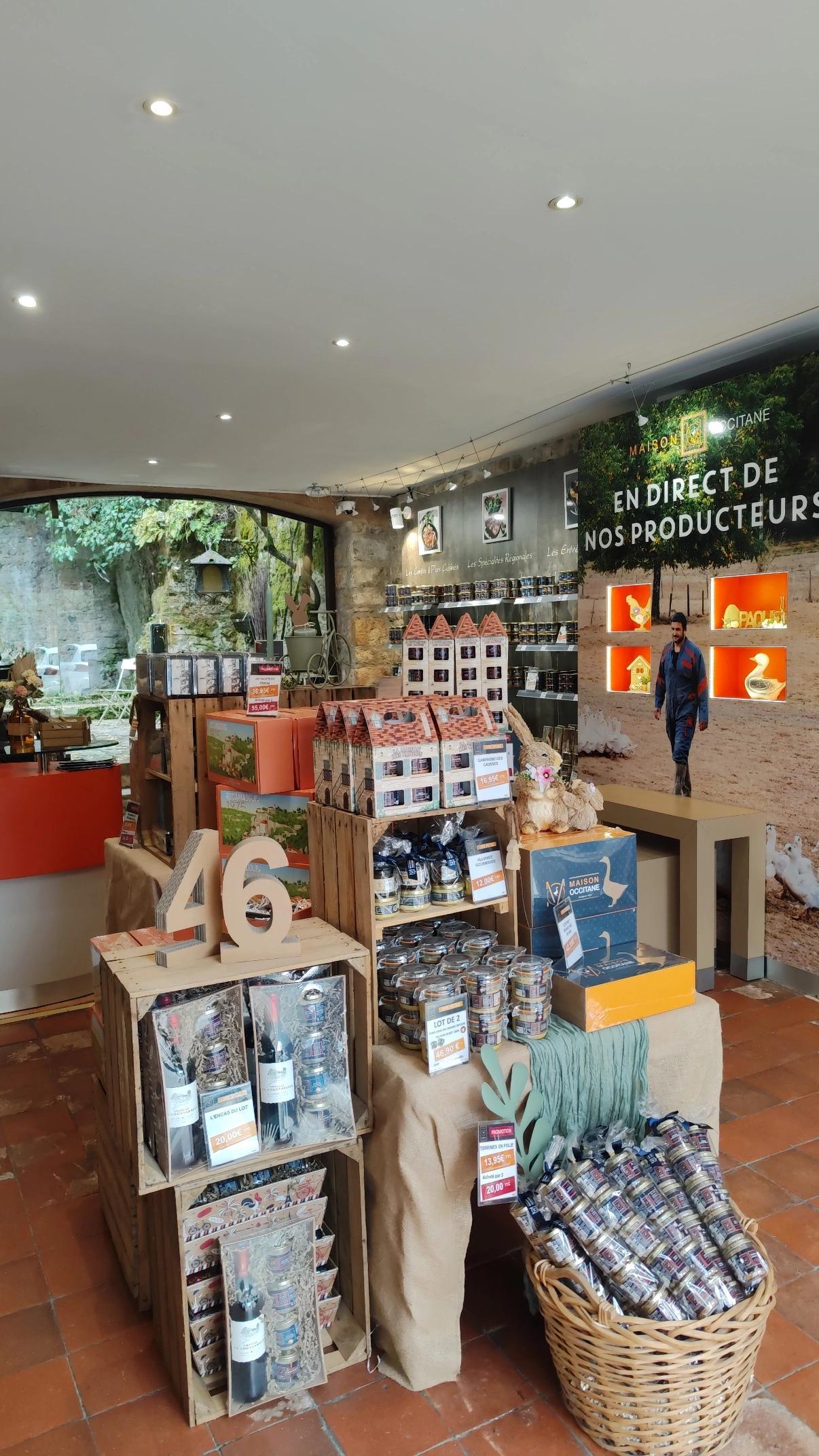 Ou acheter du foie gras à Rocamadour, on vous attend.