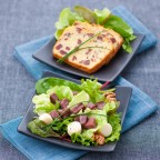 Cake au Foie gras et au magret fumé