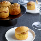 Muffin au foie gras de canard mi-cuit