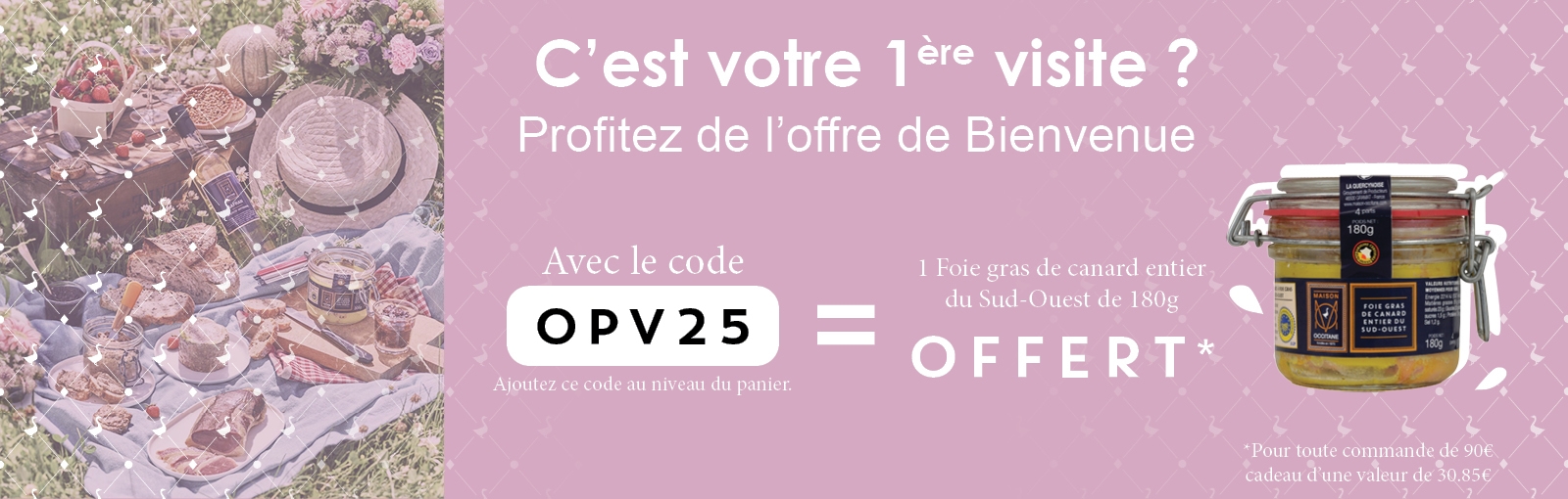 OFFRE DE BIENVENUE MAISON OCCITANE