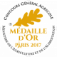 Médaille d'or 2017 au concours générale agricole maison occitane