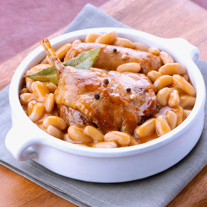 cassoulet au confit de canard 