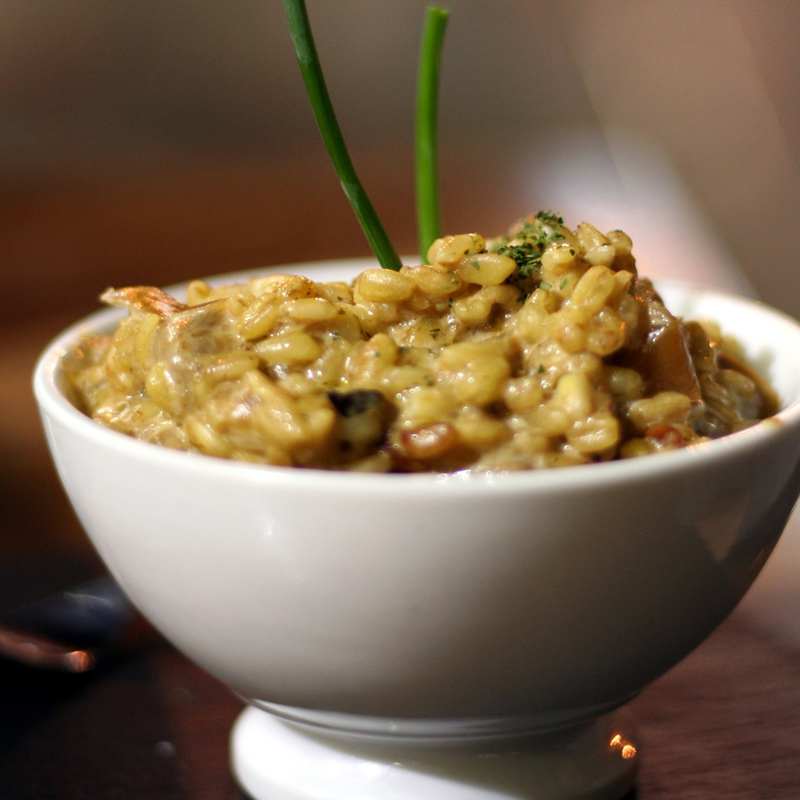 Risotto au foie gras de canard