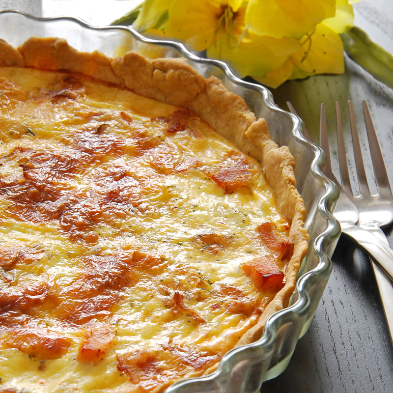 Tarte Aux Gesiers De Canard Et Des De Foie Gras