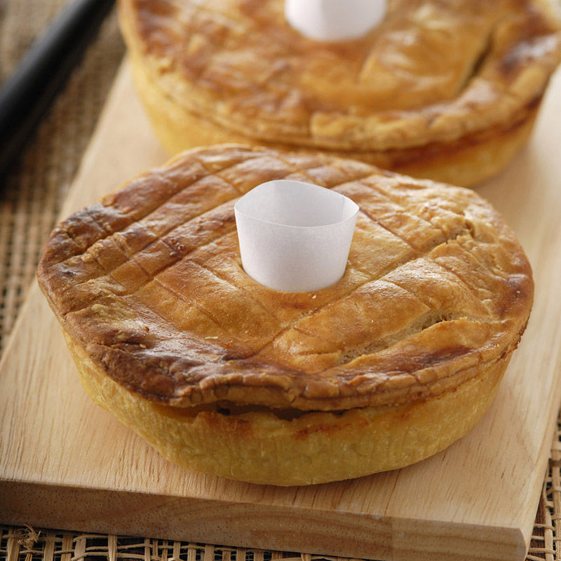 Tourte De Canard Et De Champignons